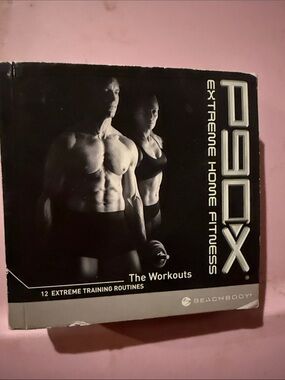 Beachbody P90X Workout Series - Black & Silver Accents dvd set